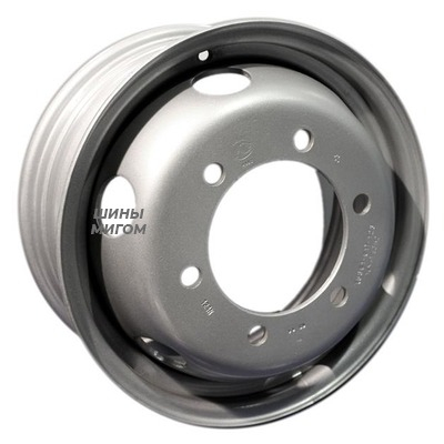 Accuride 6x17.5/6x222.3 ET127 D164 6/222,25/164/127 Silver