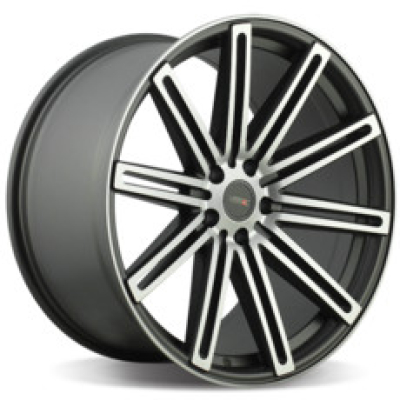 VISSOL 9x20/5x114.3 ET20 D73.1 V-004 matte-graphite-machined