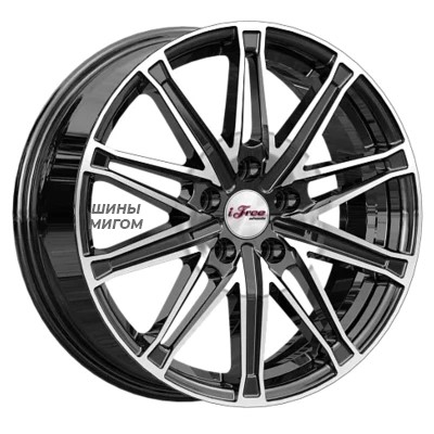 iFree 6.5x17/5x108 ET33 D60.1 Виар Блэк Джек