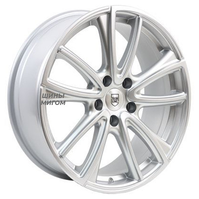 Tech Line 7x16/5x114.3 ET47 D67.1 682 Silver