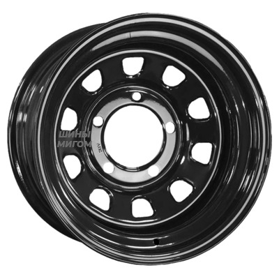 ZEPP 4х4 8x17/5x139.7 ET15 D110 УАЗ Semicircle Gloss Black