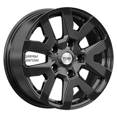 iFree Original 7x17/5x139.7 ET40 D98 Трикстер (Niva) (КС1170) BK