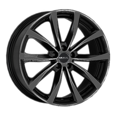 MAK 8x19/5x114.3 ET40 D76 Wolf Gloss Black