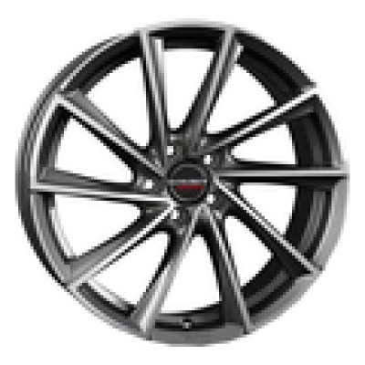 Borbet 8.5x19/5x112 ET20 D66.5 VTX Graphite polished