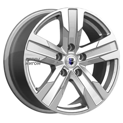 K&K 7x16/5x112 ET45 D66.6 Висмут (КС1009) Дарк платинум